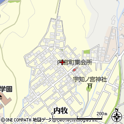 静岡県静岡市葵区内牧87周辺の地図