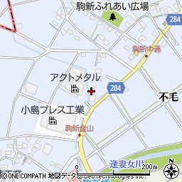 アクトメタル倉庫周辺の地図