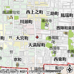 京都府京都市上京区仲之町306周辺の地図