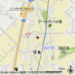 静岡県伊豆の国市守木97周辺の地図