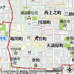 京都府京都市上京区大宮町494-1周辺の地図