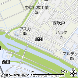愛知県刈谷市今岡町新田周辺の地図