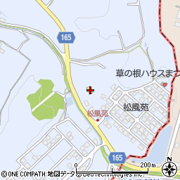 滋賀県湖南市下田58-1周辺の地図