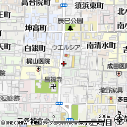 京都府京都市上京区金馬場町周辺の地図