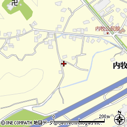 静岡県静岡市葵区内牧537周辺の地図