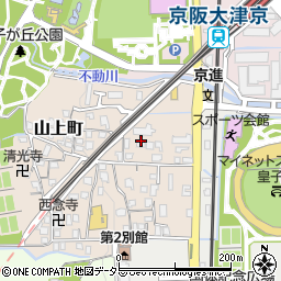 グランリシェス大津京周辺の地図