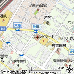 京都税関支署滋賀出張所周辺の地図