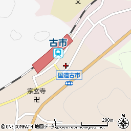 兵庫県丹波篠山市古市9周辺の地図