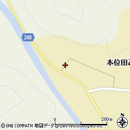 兵庫県佐用郡佐用町本位田乙37-5周辺の地図