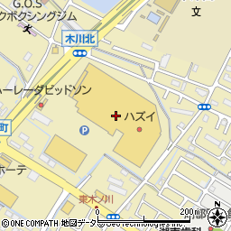 ホームセンターコーナン草津店周辺の地図