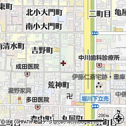 京都府京都市上京区蛭子町411周辺の地図