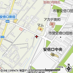 山惣 安倍口店周辺の地図