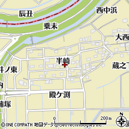 愛知県刈谷市泉田町（半崎）周辺の地図