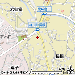 中国四川料理長城周辺の地図