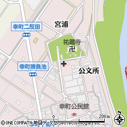 愛知県豊田市幸町公文所1-1周辺の地図
