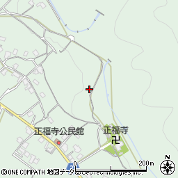 滋賀県湖南市正福寺周辺の地図