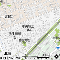 中央精工北脇工場周辺の地図