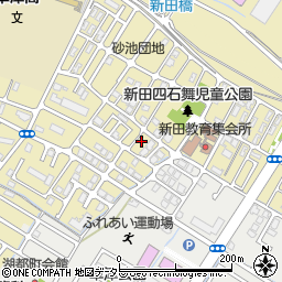 滋賀県草津市木川町889-1周辺の地図