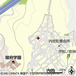 静岡県静岡市葵区内牧97周辺の地図