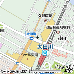 イタリアンBBQバル Arcobaleno アルコバレーノ 太田川駅前店周辺の地図