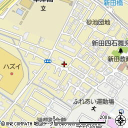 滋賀県草津市木川町875周辺の地図