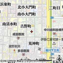 京都府京都市上京区蛭子町408-4周辺の地図