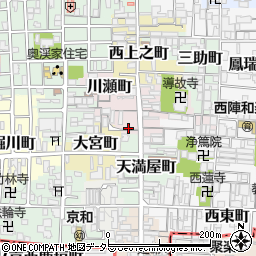 京都府京都市上京区仲之町304-16周辺の地図