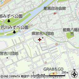 県営住宅吉川団地周辺の地図