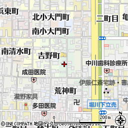 京都府京都市上京区蛭子町408周辺の地図