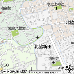 市営清水能島団地周辺の地図