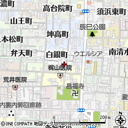 京都府京都市上京区白銀町248周辺の地図