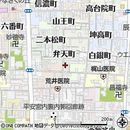 京都府京都市上京区東神明町294周辺の地図
