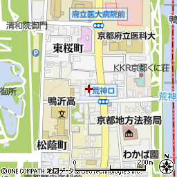 京都府京都市上京区宮垣町78-11周辺の地図