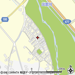 滋賀県蒲生郡日野町増田462-57周辺の地図