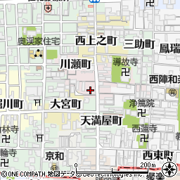 京都府京都市上京区仲之町302周辺の地図