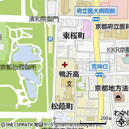 京都府京都市上京区荒神町周辺の地図