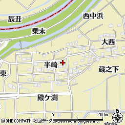 愛知県刈谷市泉田町半崎163-1周辺の地図
