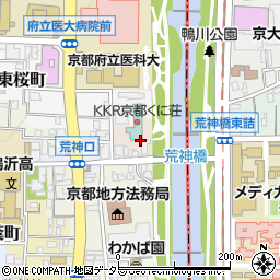 京都府京都市上京区亀屋町周辺の地図