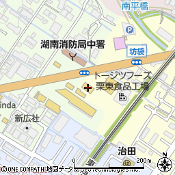サイクルベースあさひ栗東草津店周辺の地図
