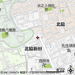 静岡県静岡市清水区北脇新田549周辺の地図