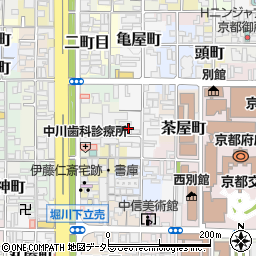 京都府京都市上京区大黒屋町41周辺の地図