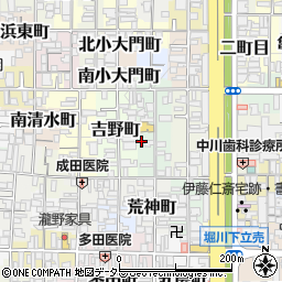 京都府京都市上京区蛭子町404周辺の地図