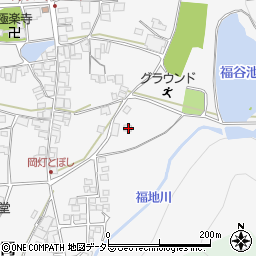 兵庫県西脇市黒田庄町岡1065-2周辺の地図