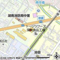 ハードオフ（ＨＡＲＤ・ＯＦＦ）滋賀栗東店周辺の地図