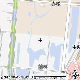 静岡県静岡市葵区前林周辺の地図