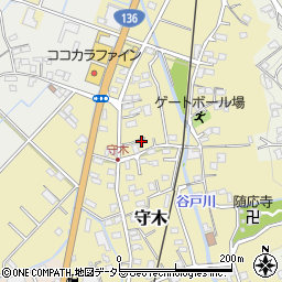 静岡県伊豆の国市守木104周辺の地図