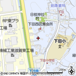 滋賀県湖南市下田2840周辺の地図