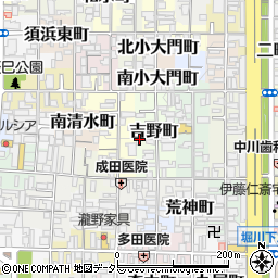 京都府京都市上京区吉野町691周辺の地図