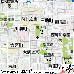 京都府京都市上京区仲之町289周辺の地図