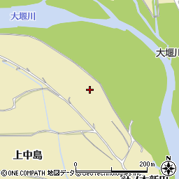 京都府亀岡市保津町（針ノ木新田）周辺の地図